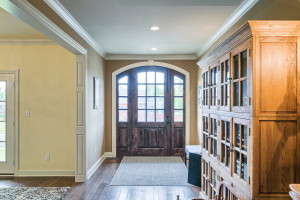 Front Door with Dining Room to the left